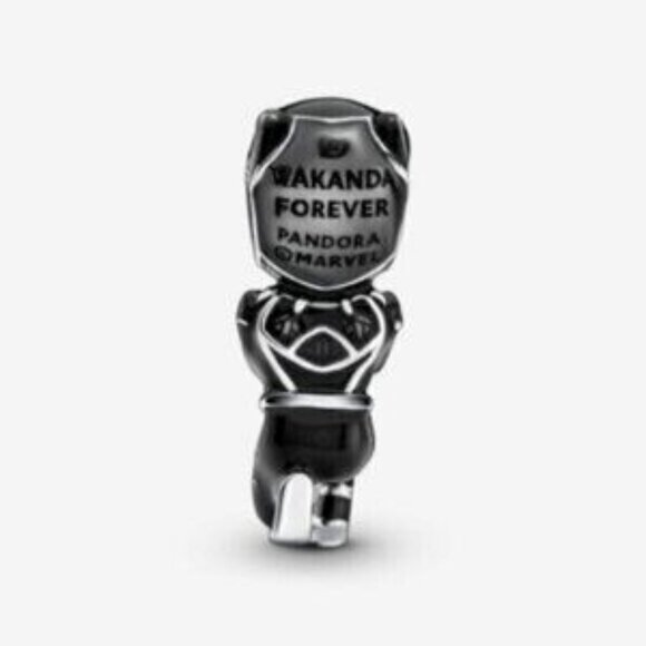 Pandora Marvel The Avengers Black Panther Charm - Picture 2 of 5
